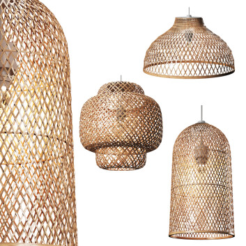 Підвісні світильники  Wicker Set 2 by Aurora Lightscapes 3D модель