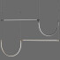 Lampe suspendue Leds C4 Tubs Modular - Adamari