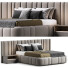 Cama y mesitas de noche Elmalek Wade - lie1.die2-40470