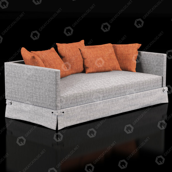 Sofa Kalinka model 3D