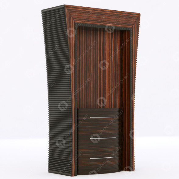 Estantería Francesco Molon Wood Modelo 3D