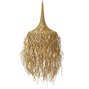 Lámpara  Bazar Bizar The Honolulu Pendant Natural Modelo 3D