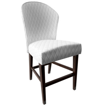 Stuhl  Curran Quilted Oyster Counter Stool 3D-Modell
