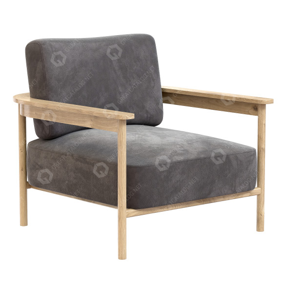 Fotel Zanette Tomasella model 3D
