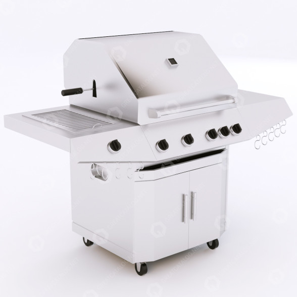 Grill Gas 3D-Modell