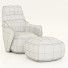 Крісло та пуф Giorgetti Caddy - zifir3d