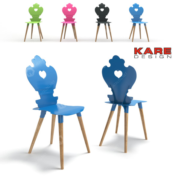 Стілець Kare Adelheid 3D модель