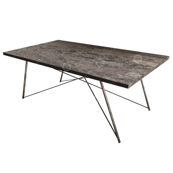 Стіл Iron Base Dining 3D модель