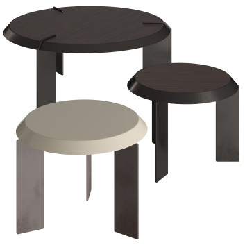Столи Minotti Keel 3D модель