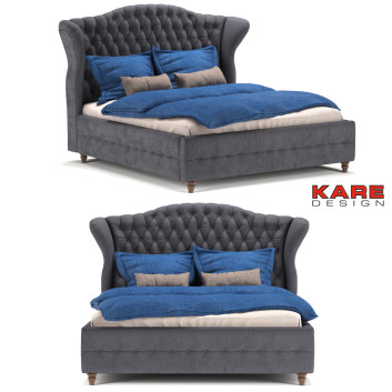 Ліжко Kare City Spirit Darkgrey