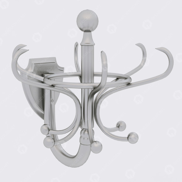 Вішалка Metal 3D модель