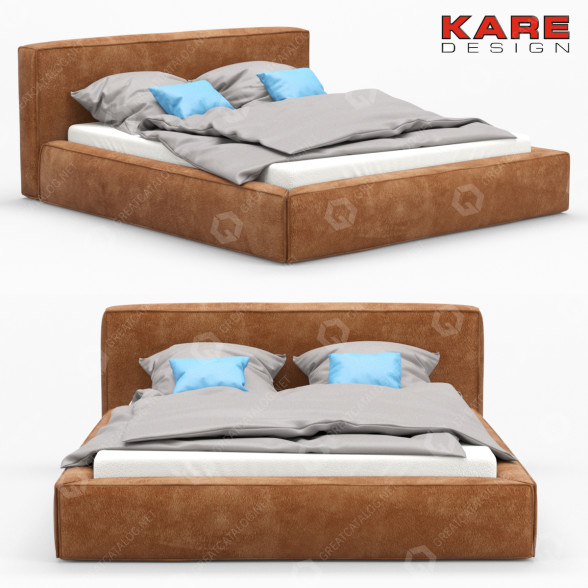 Ліжко Kare Samba Antique 3D модель