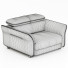 Fotel Hasta Sacramento - zifir3d