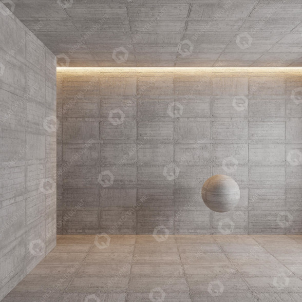 Verblendstein Concrete Block + 3D-Modell