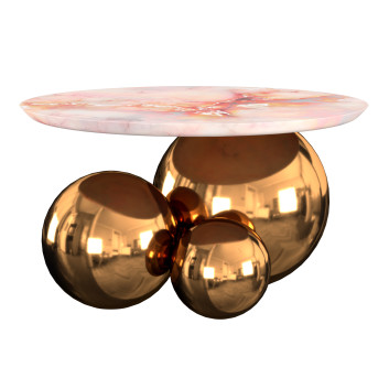 Kaffeetisch Jinshi Pink Jade