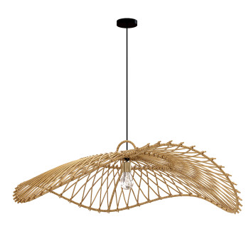 Lámpara  Bazar Bizar The Chapeau Pendant Natural Modelo 3D