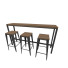 Bartisch und Hocker Set - Asti