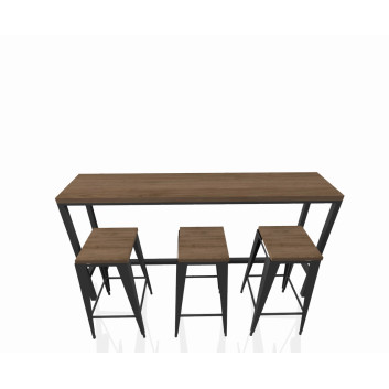 Барні стіл та стільці Set