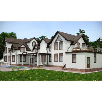 Будинок Two-Storey 3D модель