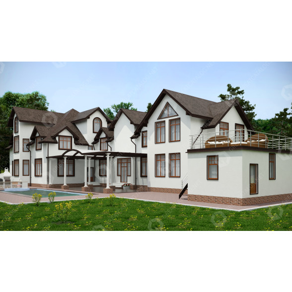 Дом Two-Storey 3D модель