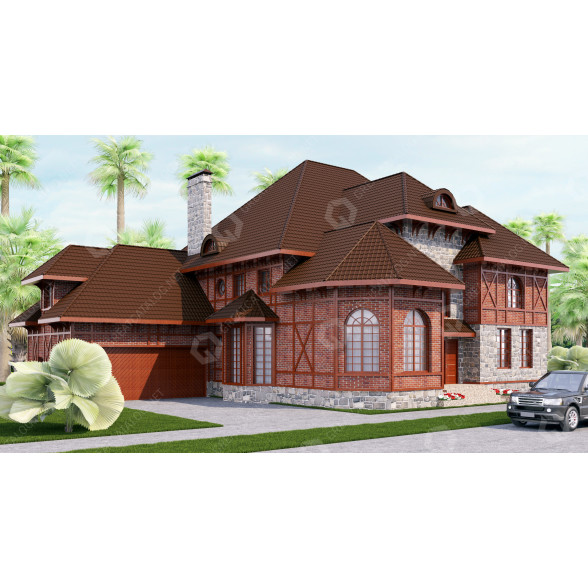 Dom Two-Storey model 3D