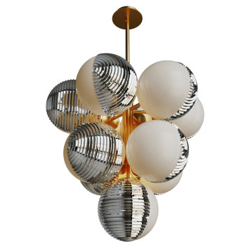 Lustre  Ademar 13 Plafond Modèle 3D