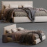 Lit et tables de chevet Meridiani Scott - Navasard