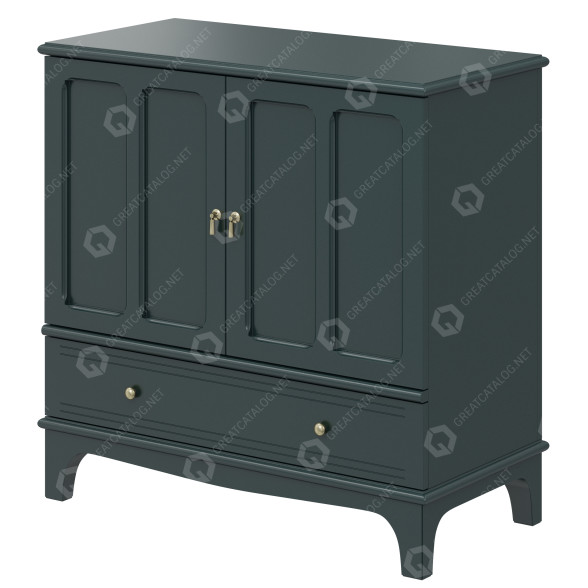 Cómoda IKEA Lommarp Modelo 3D