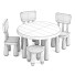 Table et chaises IKEA Mammut - zifir3d