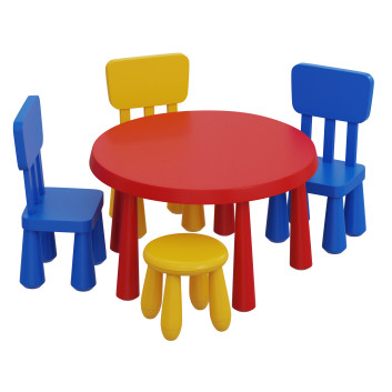 Tisch und Stühle IKEA Mammut 