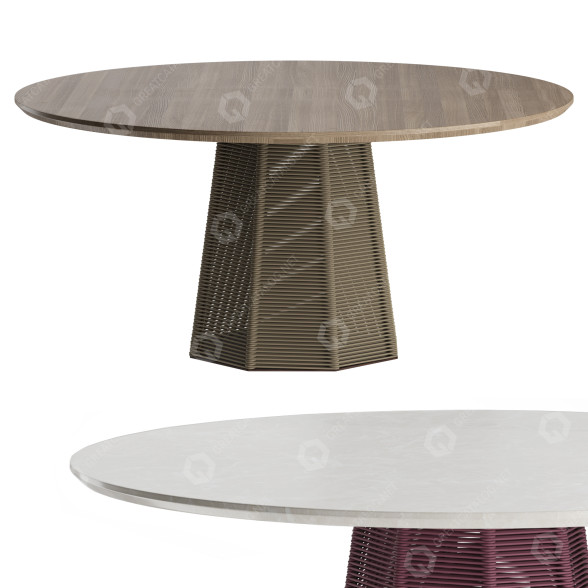 Tabelle Potocco Sophie 3D-Modell