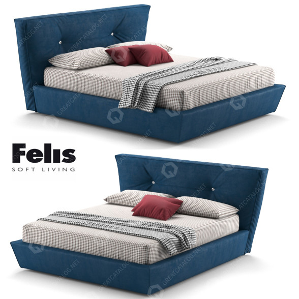 Cama Felis Chris Modelo 3D