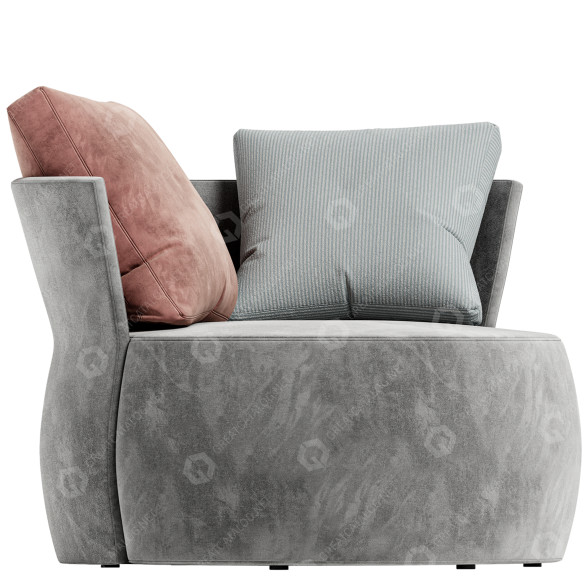 Sessel ART NOVA Love 3D-Modell