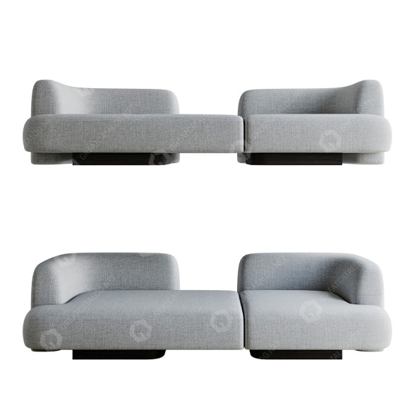 Sofa Pop Program 3D model