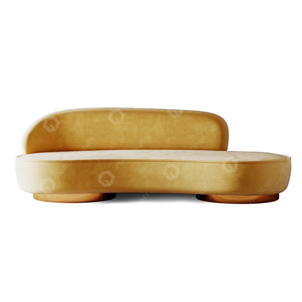Sofa Caramel Softness 3D-Modell