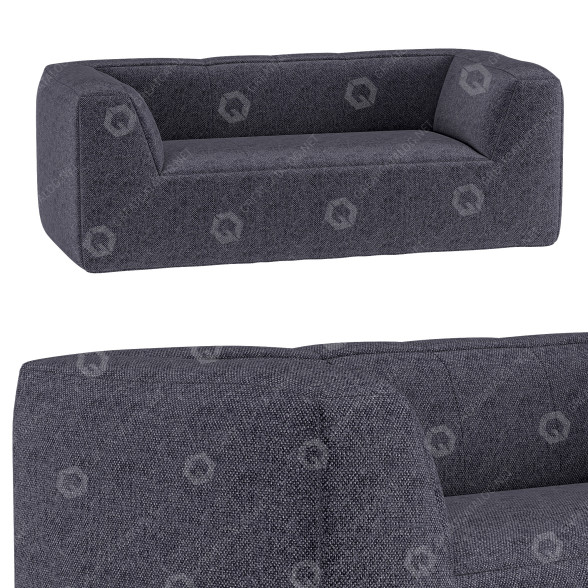 Sofa All Sorts with Dacron Cover 3D-Modell