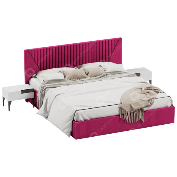 Bed and Bedside Tables MERX Greta 3D model