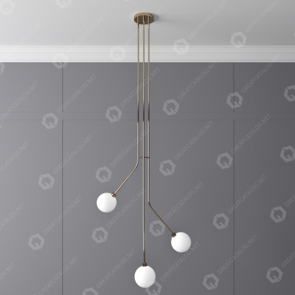 Люстра Usona Hanging Lamp 3D модель