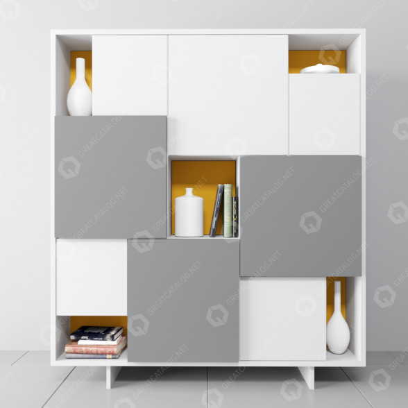 Buffet et décoration Morassutti Millennial modèle 3D