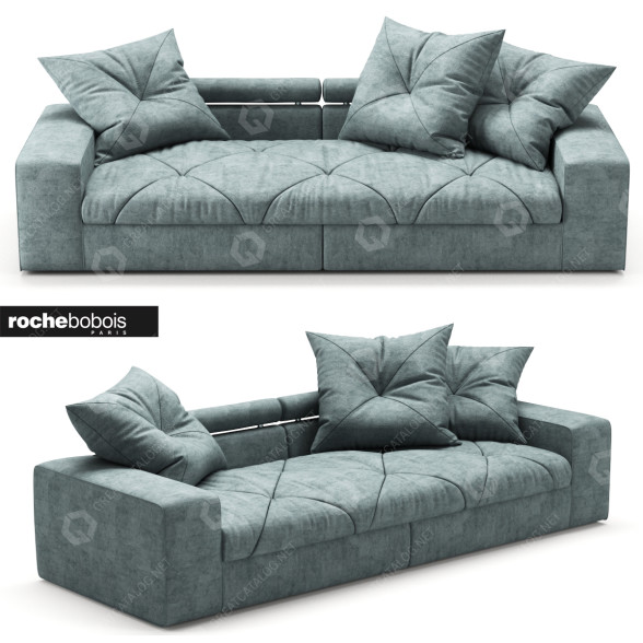 Sofa Roche Bobois Discourse 5 Seat 3D-Modell