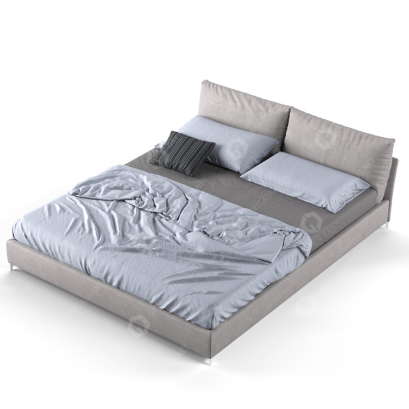 Bett Alivar Oasi 3D-Modell