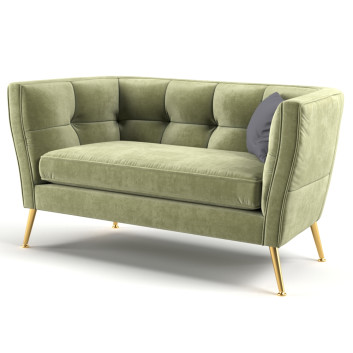 Диван Kare Rimini Green 2-Seater