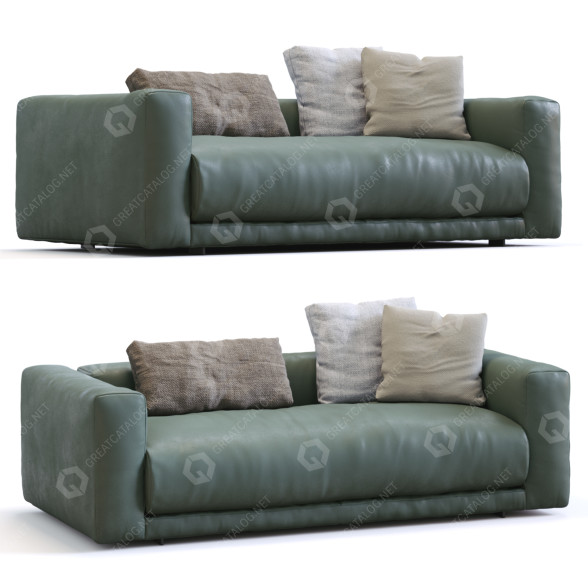 Sofa COR Sitzmöbel Moss 3D model