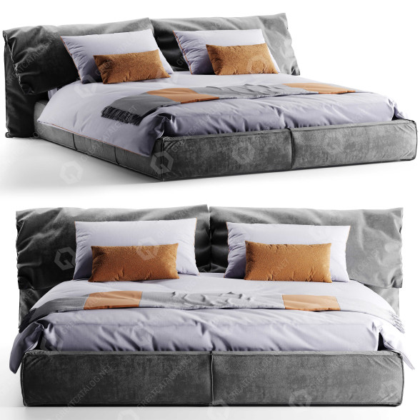 Cama Baxter Casablanca Modelo 3D