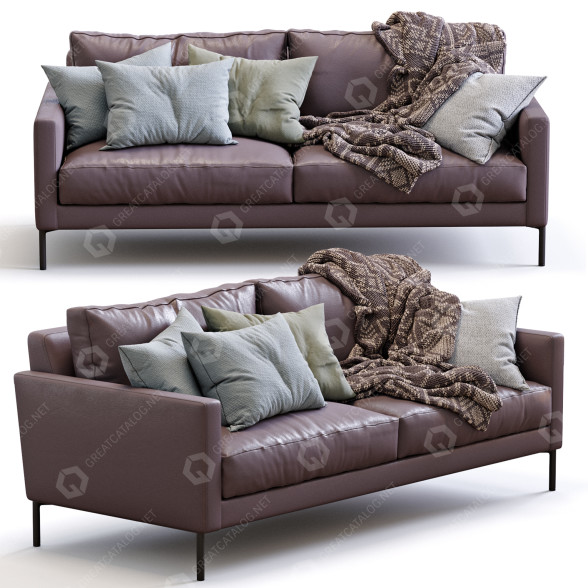 Sofa Interface Luca 3D-Modell