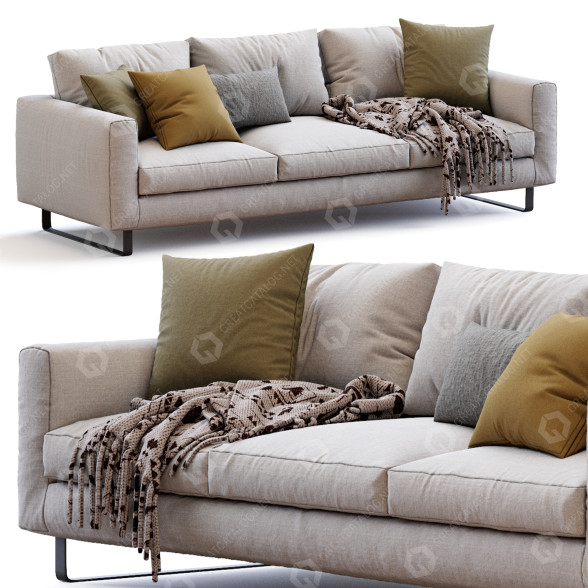 Sofá Prostoria Elegance Modelo 3D