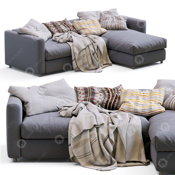 Sofa IKEA Vimle 3D model
