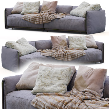 Sofa Flexform Edmond 3D-Modell