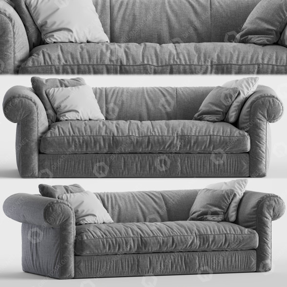 Диван Baxter Alfred Soft 3D модель