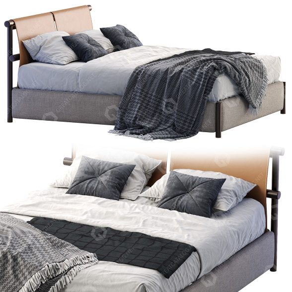 Bed Alf DaFré Jetty 3D model